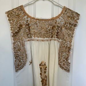 Mi Golondrina Flores Blouse
